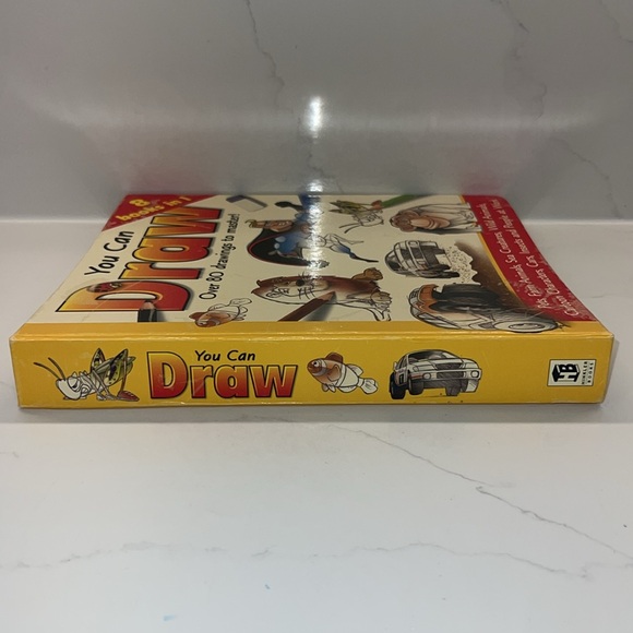 2008 You can Draw 8 books in 1 Over 80 drawings to master! Art book adults/kids - Picture 2 of 15